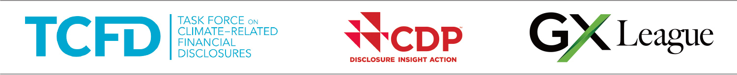 TCFD, CDP, GX League